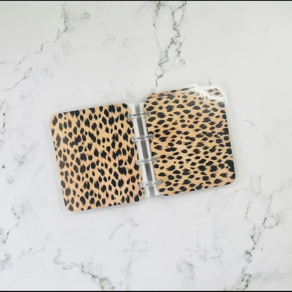 Happy planner Micro notes size undated weekly layout fierce leopard cheetah